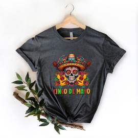 Mexican Skull Shirt Mexican Shirt Woman Fiesta Squad Shirt Sombrero Hat Shirt Fiesta Party Shirt Mexican Party Shirt Hispanic Party Shirt